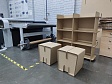 Резка гофрокартона для производства мебели